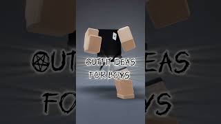 Outfit Ideas for boysRoblox [upl. by Ecirtnahc]