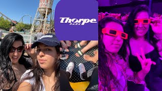 Exploring THORPE PARK 2024 VLOG POV of the rides in my childhood Thrill Theme Park England NEW [upl. by Violetta]