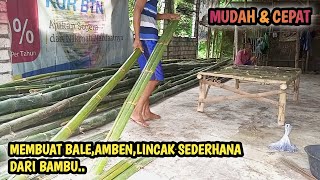 Membuat kursi bale bambu [upl. by Eitsrik735]