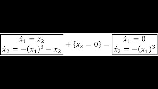 LaSalles invariant set theorem to prove Asymptotical Stability [upl. by Rubia]