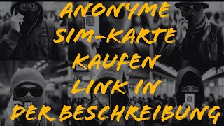 anonyme SIMKarte kaufen Link in der Beschreibung [upl. by Aicirtal572]