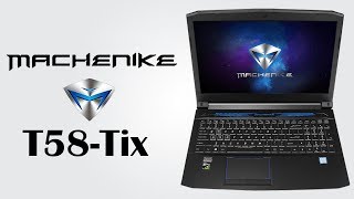 Machenike T58Tix  Intel Core i77700HQ CPU  NVIDIA GTX 1050Ti GPU  256GB SSD  8GB RAM [upl. by Shipley]