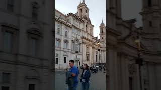 Piazza Navona Rome Italy [upl. by Llerrat42]