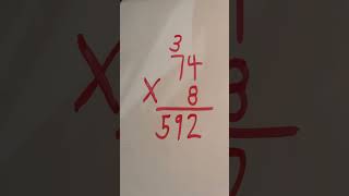 2 Digit by 1 Digit Multiplication Example [upl. by Jordon]