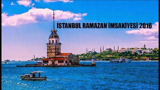 İstanbul Ramazan imsakiyesi 2016 [upl. by Aleinad]