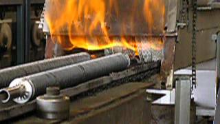 Finned Tubes in Furnace [upl. by Barrada977]