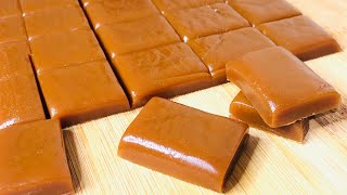 How to make candy with only 3 Ingredients‼️ Easy and Delicious Caramel Candy [upl. by Tletski]