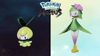 How to Find Petilil amp Evolve It Into Lilligant in Pokemon Legends Arceus [upl. by Race]