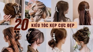 20 kiểu tóc kẹp càng cua cực đẹp dễ làm trên Douyin [upl. by Waneta]