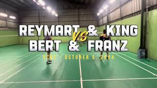 October 5 2024  VCBC  Reymart amp King vs Bert amp Franz [upl. by Massimiliano]