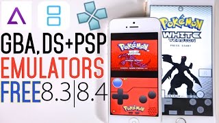 How To Install GBA4iOS PSP amp NDS Emulator FREE on iOS 83 amp 84 No Jailbreak [upl. by Aras]