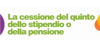 Cessione del Quinto [upl. by Tenenbaum]