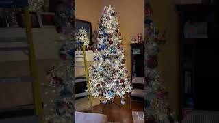 Decorated me Christmas tree🎄 christmas music snowman singer [upl. by Osswald]