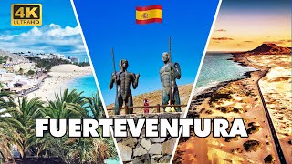 FUERTEVENTURA Canary Islands Spain ► Travel GUIDE 4K ► BEST Places and Beaches [upl. by Ivanah]