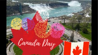 Niagara Falls LIVE 💚 CANADA Day Walk qWith Christine 2024 [upl. by Ayamat]