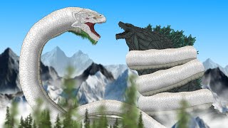 Godzilla Earth vs The World Serpent God of War  EPIC BATTLE [upl. by Hyman22]