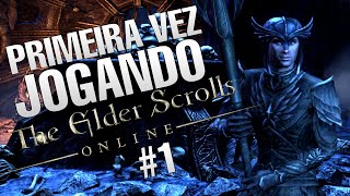 Primeira vez jogando The Elder Scrolls Online 1 [upl. by Lirba]