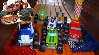 Blaze and the Monster Machines Race Adventure  Lets Blaze [upl. by Doralynne786]