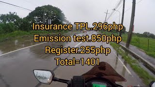 Motorcycle LTO Registration 2024 [upl. by Ahsaek7]