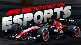 My F1 esport settings for f1 2023 [upl. by Ruhtracm]