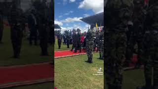 Final journey to CDF Gen Ogolla at ulinzi sports complex [upl. by Atiral]