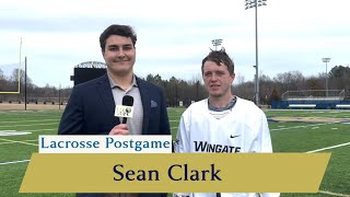 Mens Lacrosse Postgame vs Mercyhurst Sean Clark  2102024 [upl. by Millham545]