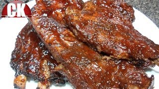 How to make Slow Cooker BBQ Ribs  Chef Kendras Easy Cooking [upl. by Notliw]