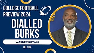 2024 College Football Preview  Warner Royals [upl. by Aenit]