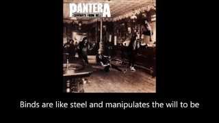 Pantera  Domination Lyrics [upl. by Aggarwal]