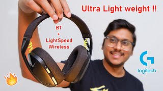 Logitech G435 Review Ultra Light Wireless Gaming Headset 😱🔥 [upl. by Itsur]