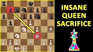 Mikhail Tals Greatest Queen Sacrifice Best Chess Games  Moves Strategy Tricks amp Ideas to Win [upl. by Aivatan]