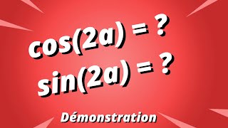 Formules de duplication  démonstration [upl. by Steffy340]