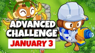 BTD6 Advanced Challenge  Pop 1  January 3 2024 [upl. by Nedrud]