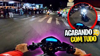 FLUXO DE BMW1200 E HORNET SÓ O CANO 😈 causamos muito no role noturno 🔥 [upl. by Iluj289]