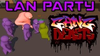 Gang Beasts  The Streetz  LAN Party [upl. by Lebiram]