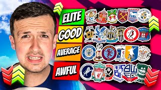 Ranking All 92 English Football Clubs [upl. by Ardnauq818]