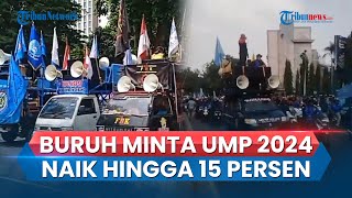 Tuntut Revisi Kenaikan UMP 2024 15 Persen Said Iqbal Minta Gubernur Tak Merubah Rekomendasi Bupati [upl. by Nady118]