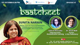 Baatcheet  Episode 47 with Sunita Narain [upl. by Hansen151]