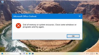 Fix “Out of Memory or System Resources” Error in Windows 1110 Solution [upl. by Nashner]