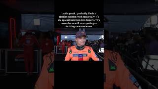 Lando Norris Post Mexico Quali Interview 🧡 trending formula1 landonorris mclarenf1 f1 [upl. by Aihsem]