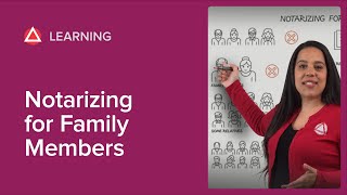 How To Notarize For Family Members [upl. by Sharos127]