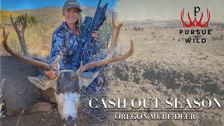 Cash Out Season  Oregon Steens Mule Deer [upl. by Leund]