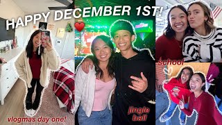 HAPPY DECEMBER 1ST BABY Vlogmas Day 1 [upl. by Tenahs762]