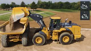 Easy to Use Operator Controls  John Deere ProductionClass Wheel Loaders [upl. by Nur]