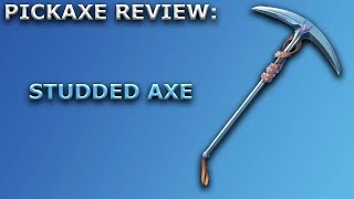 Studded Axe Pickaxe Review  Sound Showcase  Fortnite Battle Royale [upl. by Notsehc]