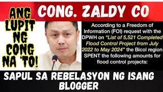 OPINION CORNER Billions na FLOOD CONTROL PROJECTS sa Bicol Region ISINIWALAT ng kilalang blogger [upl. by Nairrot]