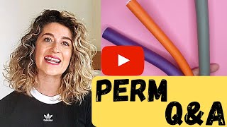 What Is A Modern Perm Can I Have A Loose Wavy Perm Find Out More In This Permed Hair QampA [upl. by Aneleve]