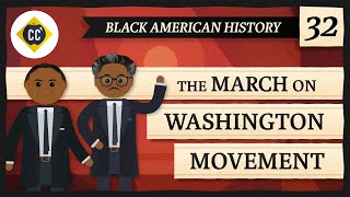 Randolph Rustin amp the Origins of the March on Washington Crash Course Black American History 32 [upl. by Nev293]