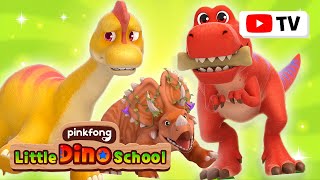 Become Friends with Dinosaurs  Dino School  Dinosaur Cartoon  Pinkfong Dinosaurs for Kids [upl. by Stenger]