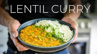 The Red Lentil Curry Recipe Ive been making EVERY WEEK [upl. by Tfat]